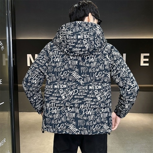 2025新款冬季连帽羽绒服男 B240-YR8661-P215图片