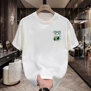 1506-1/TN459长绒棉1/P33 夏季新款创意简约印花短袖T恤男士1图片