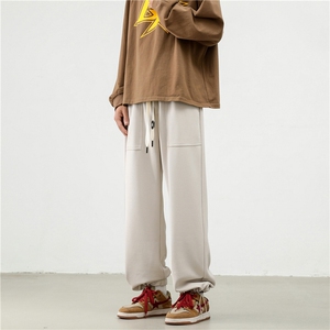 2025秋季新款华夫格贴袋休闲裤大码M~5XL XZ604-KP91-P45控58图片