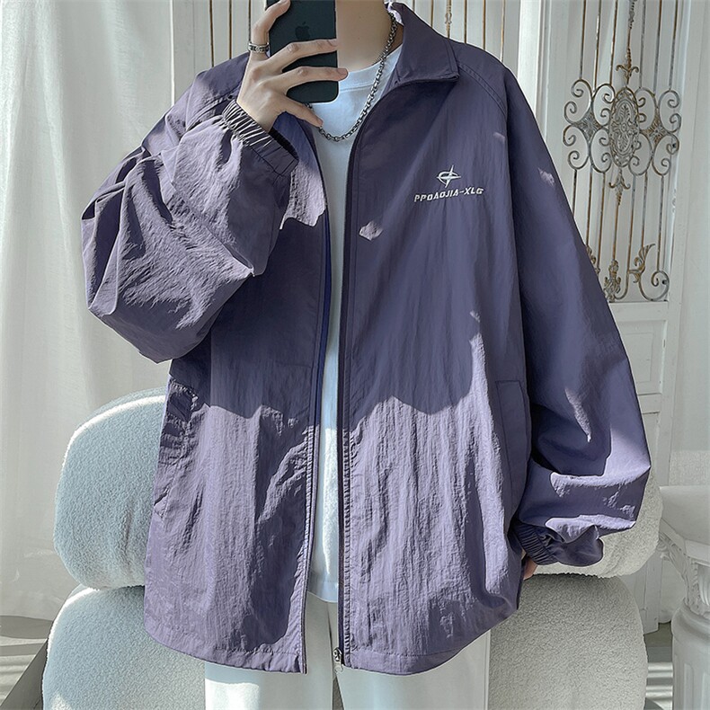 特批P42无差价夏季新款UPF50+轻薄凉爽刺绣防紫外线防晒衣男J2601，男装防晒衣，电商A001-1