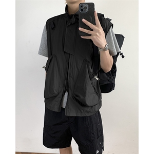 马甲男款休闲工装女士卫衣马夹背心坎肩MJ024-P55