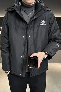三合一2025新款冲锋衣羽绒服男士冬季新款外套 B240-YR6688-p235图片