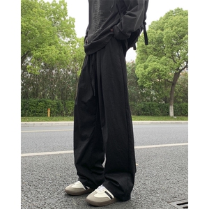 慵懒宽松山本裤2025夏装宽松冰丝休闲裤透气休闲裤K2105-特29图片