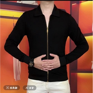 翻领  拉链  长袖  现货    百搭 25  秋季  j166-p55图片