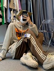 男秋季新款港风休闲裤K590P36，男装休闲裤，星座1116-2