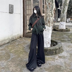 美式复古高街廓形解构外套高级感小众设计棒球夹克JK412特P78，男装夹克，星座908-1