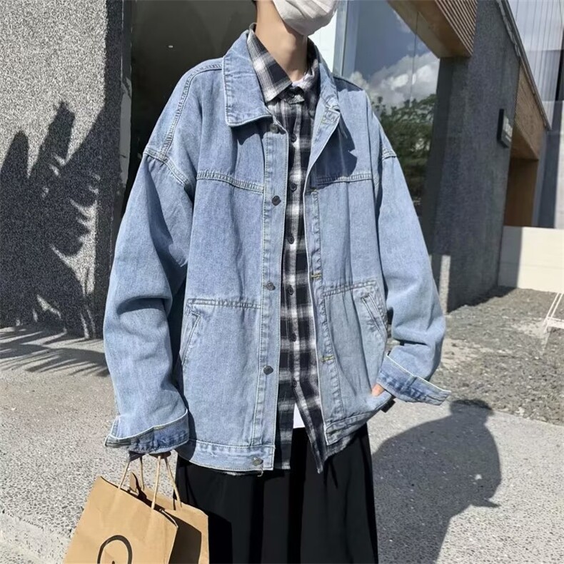 秋季青春流行男夹克文艺潮外套 X318 P55图片
