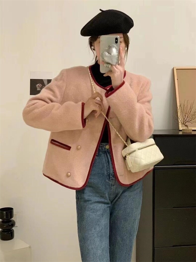 加羽绒小香风外套，其它，天使公主