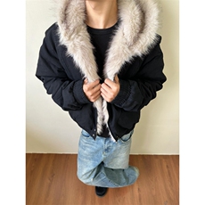 座山雕毛领宽松百搭棉衣ZM076-P130，男装棉衣，星座313A(原308A-2)