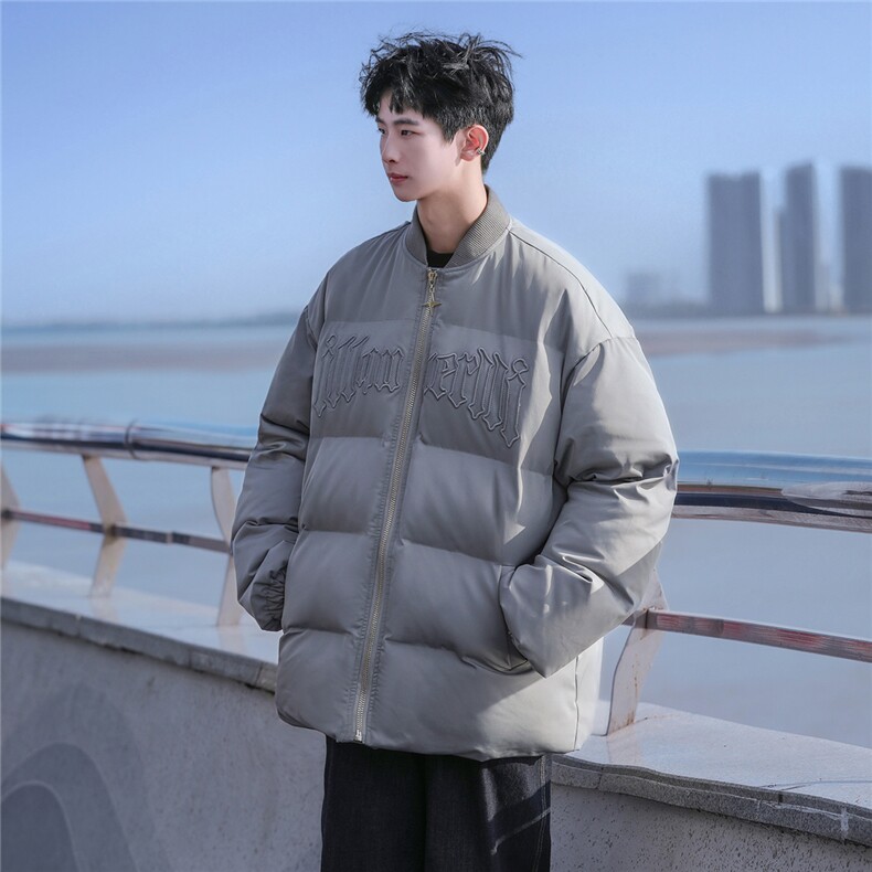 XMY2311特P95控158刺绣100聚酯冬季棉服美式立体绣棒球服外套棉衣,男装棉衣,电商B370