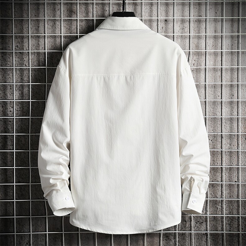 CS15035-P38长袖衬衫男士大码宽松衬衣男寸衫男寸衣,男装衬衫,电商A040A