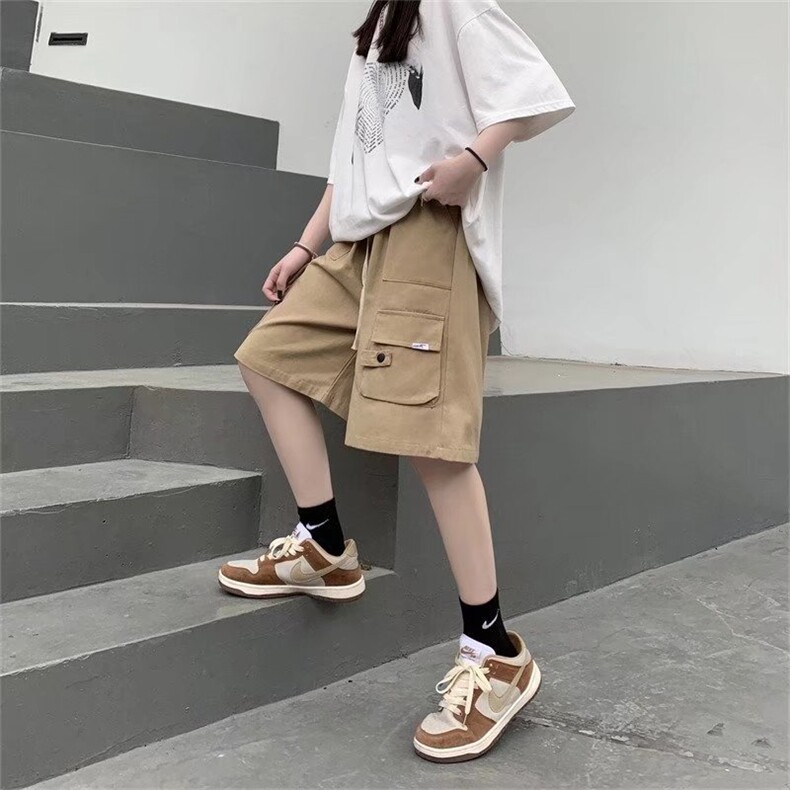 夏季2022新款高腰工装短裤宽松五分裤DK33P43,男装休闲裤,星座1116-2
