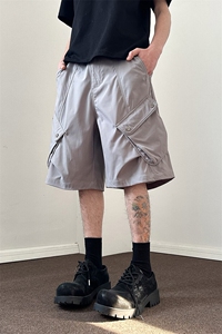 903-WK48-特P55   S-3XL【卡其色   灰色   黑色 】  工装短裤！2图片