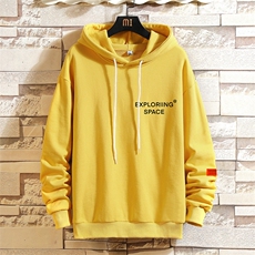 纯连帽卫衣男大码运动帽衫宽松薄砖墙WY2244-P35，男装卫衣，电商A040A