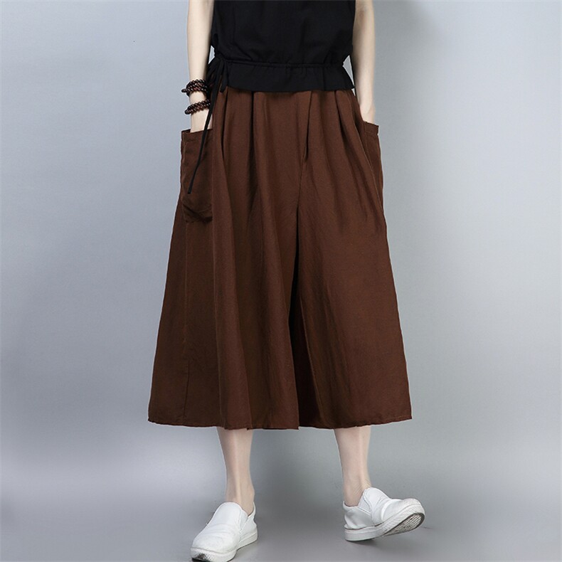 2021年夏季新款潮韩版休闲气质阔腿裤子洋气减龄时尚百搭长裤子，女装休闲裤，简韵佳