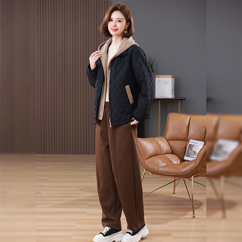 叶笙衣套装1180-118毛线连帽假俩件套装,女装套装/套裙,叶笙衣