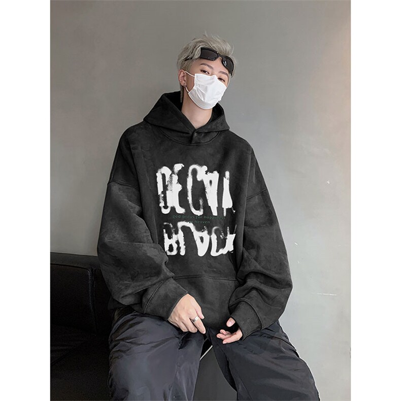 秋季男2025新款休闲wljp-334卫衣连帽麂皮绒特p45控79,男装卫衣,星座605(原A050)