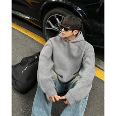 男士连帽男士套头针织毛衣A367MK18P70控98，男装针织衫/毛衣，电商A367