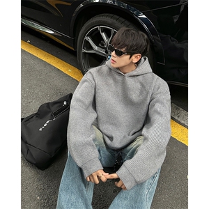 男士连帽男士套头针织毛衣A367  MK18 P70 控98图片