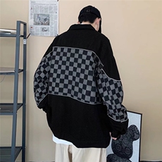 潮流夹克潮男春季棒球领夹克J8054P65，男装夹克，星座1116-2