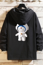 JK41233-P85纯棉连帽夹克男士大码工装夹克男砖墙，男装夹克，电商A040A