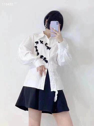 爱心衬衫，女装衬衫，英稼琦