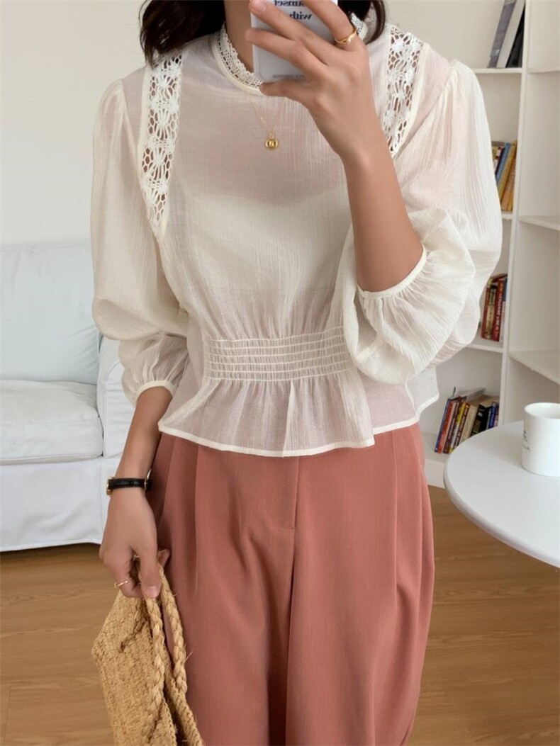 钩花镂空小衫面料，其它，DAP