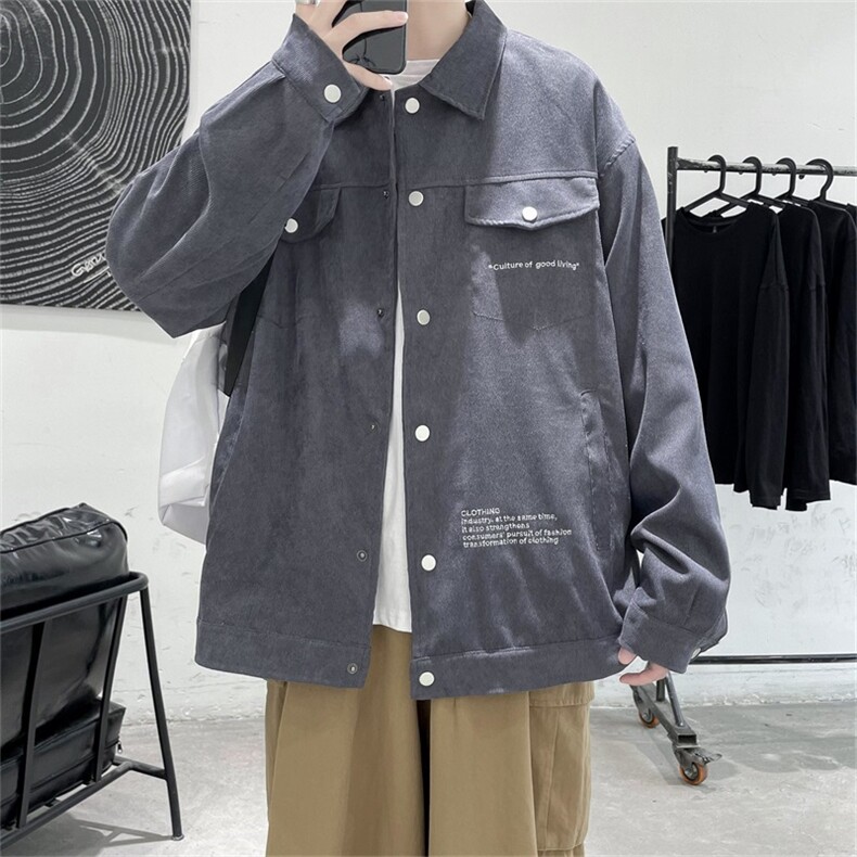 春秋季百搭休闲宽松夹克男士JK154-P55,男装夹克,星座1204