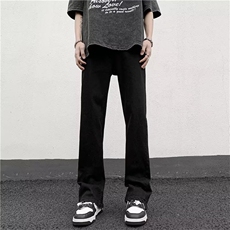 文艺男夏季长裤ins青春流行新款百搭F5100P42，男装牛仔裤，星座1116-2