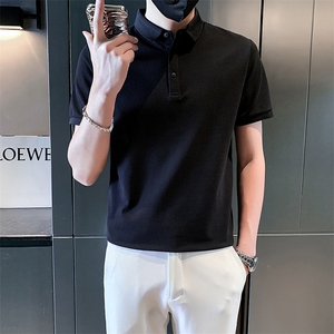 TX02-特P38 男T恤夏季短袖半袖新款上衣夏装半截袖POLO衫-1杏控58图片