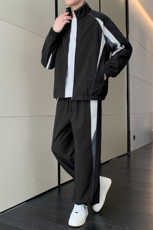 2025秋季新款现货情侣冲锋衣套装男户外登山服DSA157B-TZ572-P110，男装休闲套装，电商A157B
