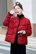 2026冬装新款新中式保暖羽绒服，女装羽绒服，伊仟回