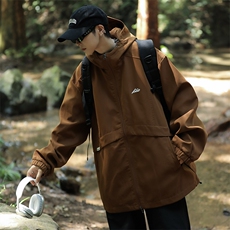 A678-P602023秋季新款户外登山服飞行夹克男连帽冲锋衣夹克外套，男装夹克，星座512-6