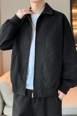 2025春季新款水洗棉夹克男青少年学生潮流外套，男装夹克，星座1206（原A206）
