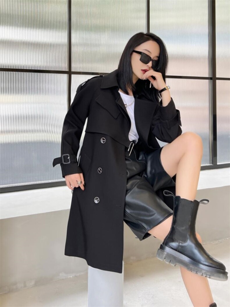 风衣外套，女装风衣，MZ 慕姿