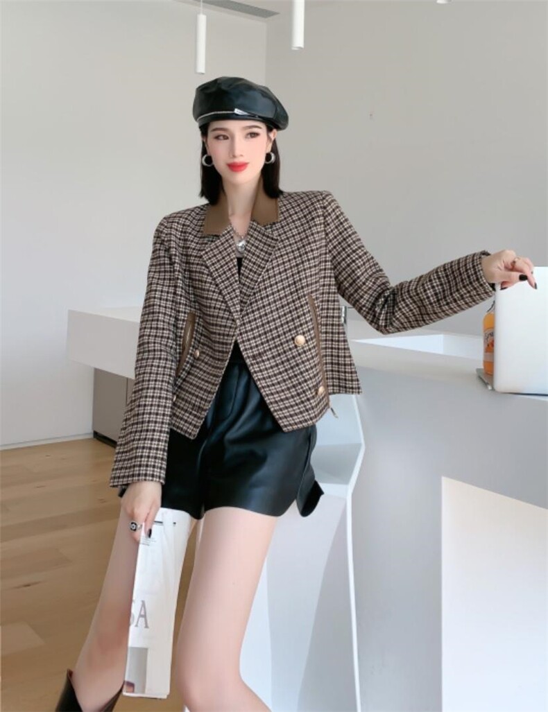 格子外套，其它，一家人