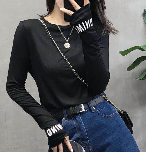 秋冬季印花打底衫,女装,纽芮