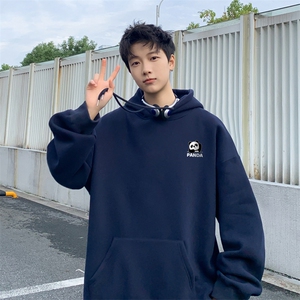 ！连帽圆领卫衣男装港风帽衫男 LM178-P35图片