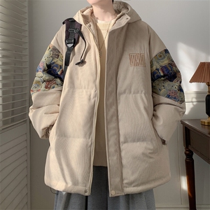 2024 冬季新款 港风大皂大码绣花小熊棉衣M-5X HM23927-特P105图片