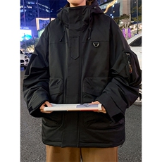 新标80重磅工装羽绒服保暖潮外套冲锋衣A436-973-P225298，男装羽绒服，电商A436