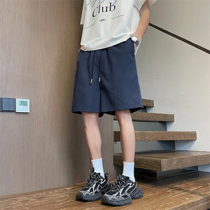 速干运动短裤男夏季美式跑步裤子潮牌休闲五分沙滩短裤DA573-P32图片