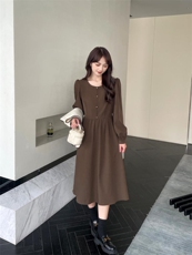 【现货】2023春季新款连衣裙森系风气质两件套，女装连衣裙，主莱依