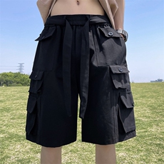 K191-P37夏季宽松型工装五分裤，男装休闲裤，星座1501-1