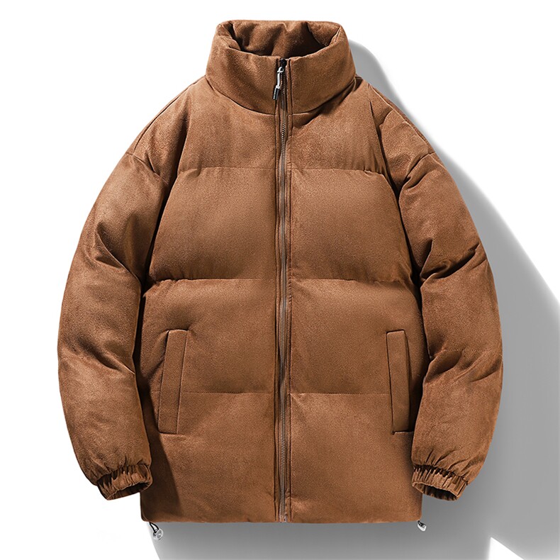 特批60冬季纯色立领加绒加厚棉衣外套保暖MY0318P-60,男装棉衣,电商A128