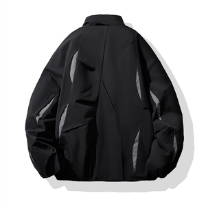 男士短款立领羽绒服90白鸭绒 D213-41025-P580图片
