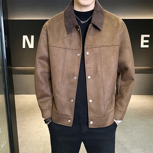 JK903-P150 2025秋季时尚男士百搭夹克休闲青年外套图片
