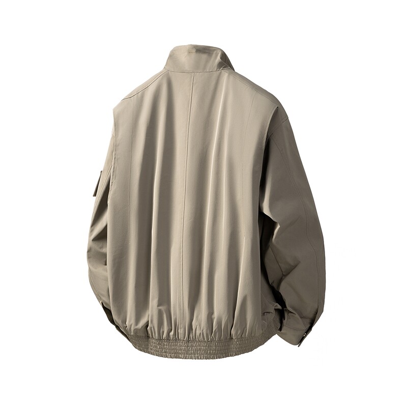 1立领多口袋工装大码M-5XL夹克男：100%聚酯纤维JK77987P85控138,男装夹克,星座226-2
