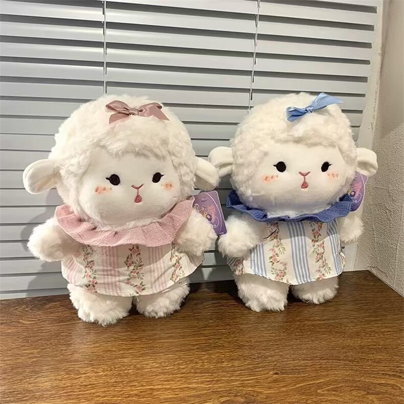 可爱羊抓机娃娃婚庆活动抛洒公仔娃娃机娃娃毛绒（十个起售），王军涛毛绒玩具厂