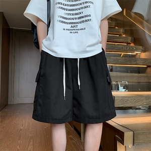 日系cityboy工装短裤男夏季胖子大码百搭高街美式五分裤JN21-P35图片