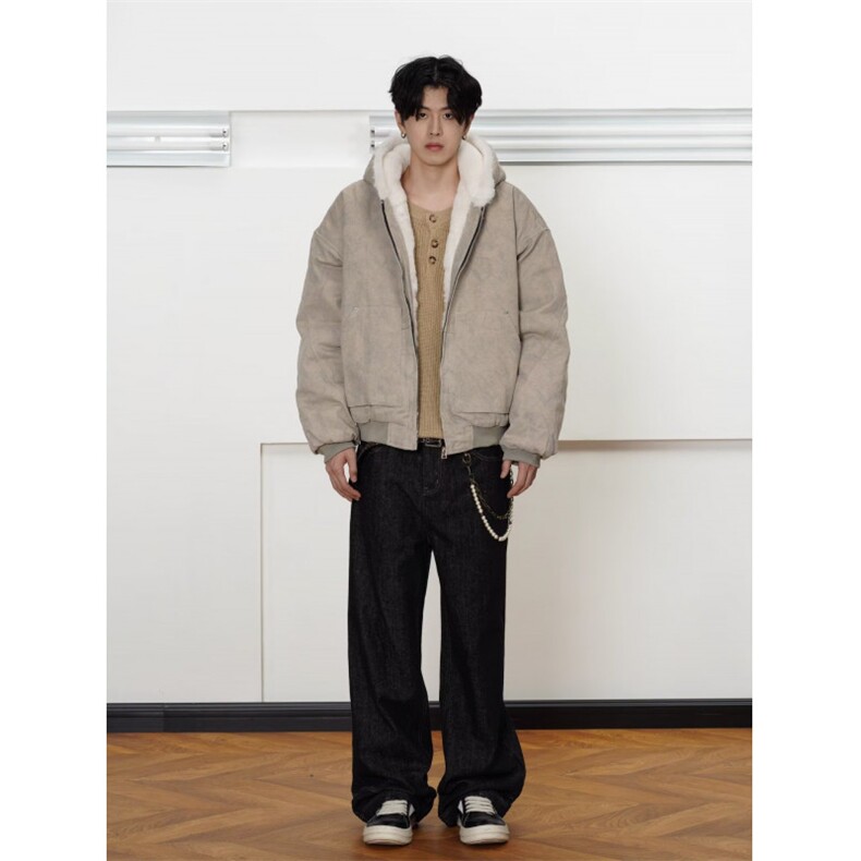 S883-P98新款cleanfit座山雕棉服加绒夹克外套,男装夹克,星座617A-2